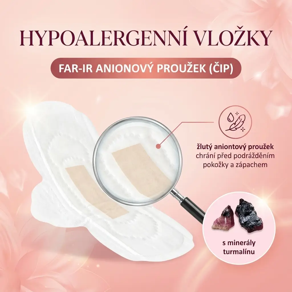 DENNÍ VLOŽKY antibakteriální s aniony GENTLE DAY | 10 ks v balení