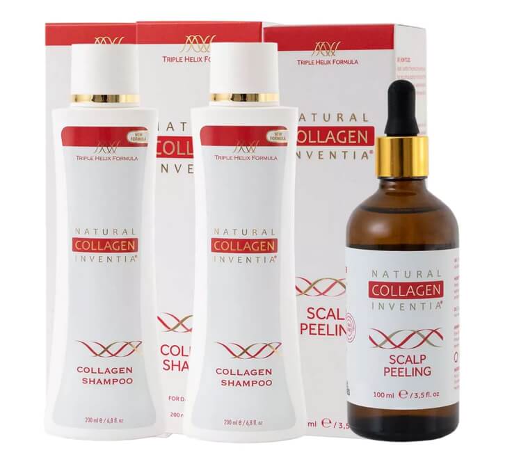 KOSMETICKÁ SADA regenerační pro OSLABENÉ VLASY - šampon, kondicionér a vlasové sérum