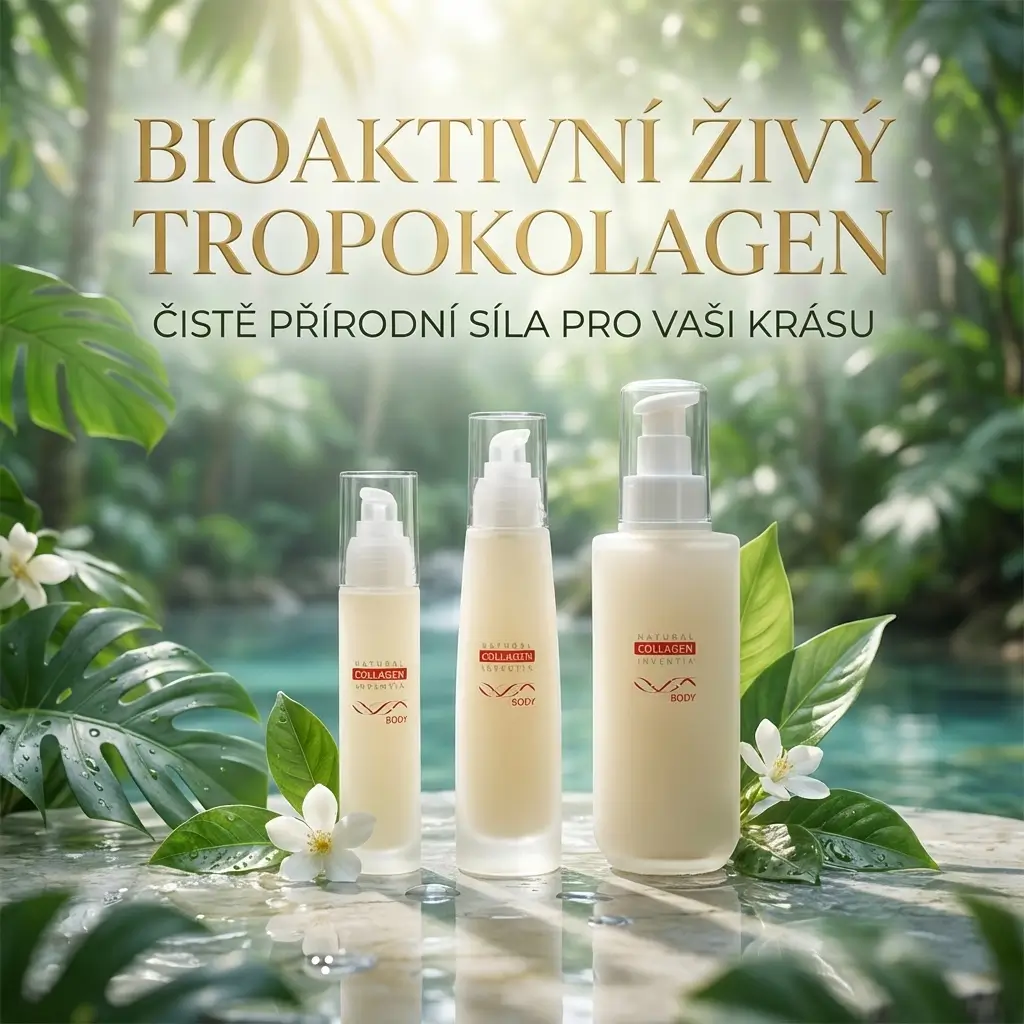 ŽIVÝ KOLAGEN na obličej Inventia FACE 50 / 100 / 200 ml