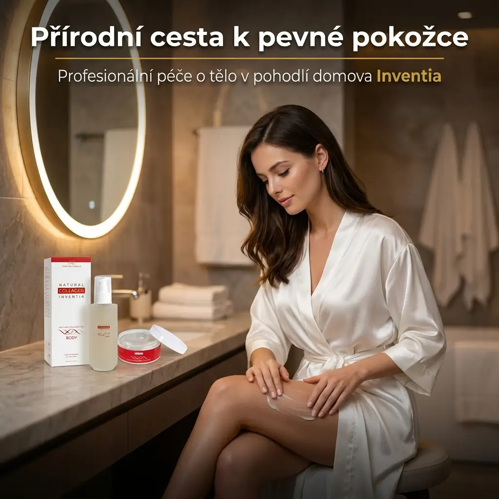 Inventia Body s živým kolagenem - revoluce v péči o pokožku těla