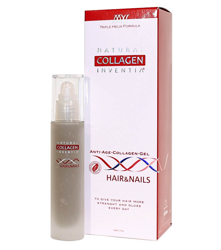 ŽIVÝ KOLAGEN na vlasy a nehty Inventia HAIR NAILS 50 ml
