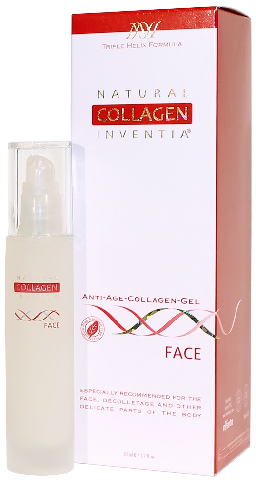 Živý hydrát kolagenu. NATURAL COLLAGEN INVENTIA FACE
