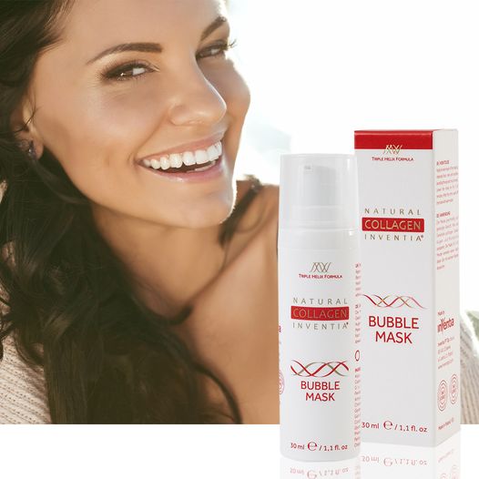 PLEŤOVÁ MASKA s aktivním kyslíkem Inventia Bubble Mask 30 ml