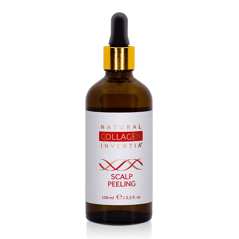 SÉRUM a peeling na vlasovou pokožku pro dokonalou péči o pokožku hlavy a výživu vlasových kořínků Inventia Scalp Peeling 100 ml