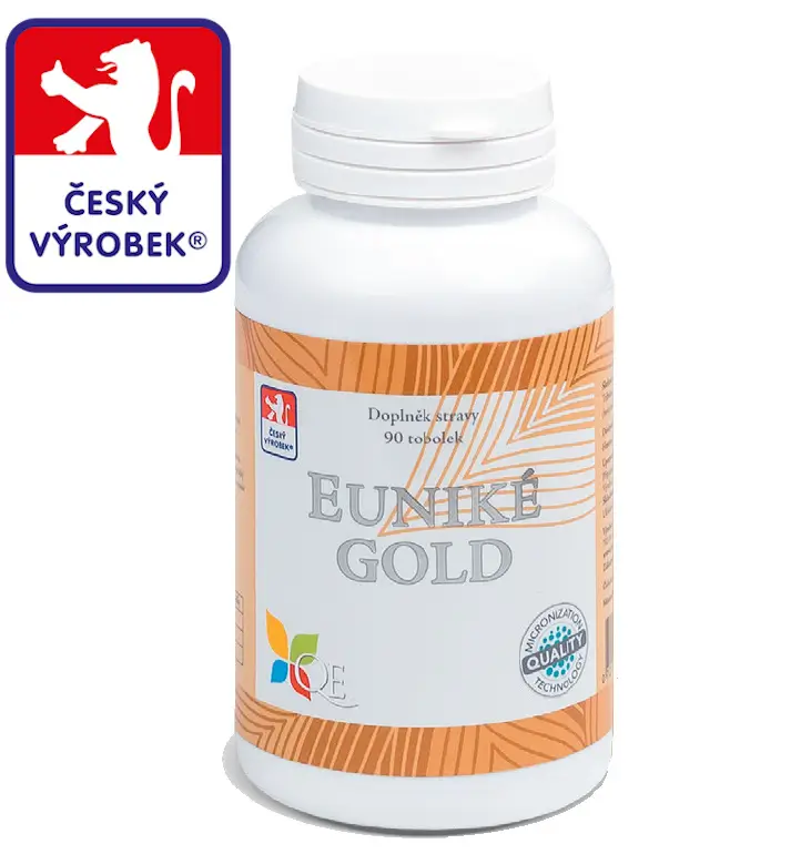 EUNIKÉ GOLD pro ženy i muže - dezintegrovaná chlorella + kotvičník zemní + L-arginin