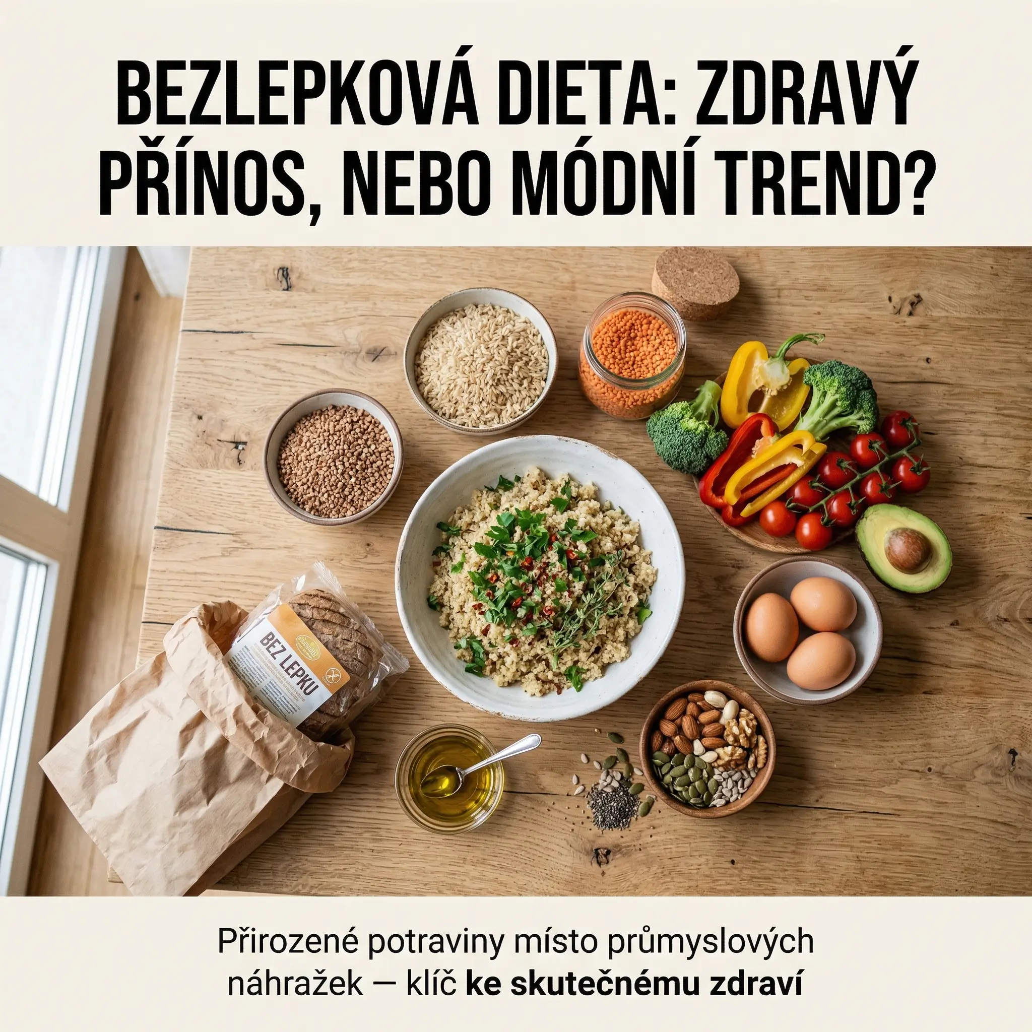 Bezlepková dieta bez celiakie: Rozumný krok nebo módní výstřelek?
