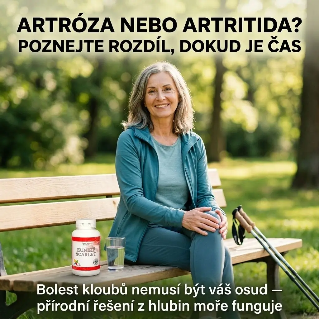 Artrózou - nemocí kloubů - trpí každý druhý senior. Braňte se dřív, než postihne i vás!