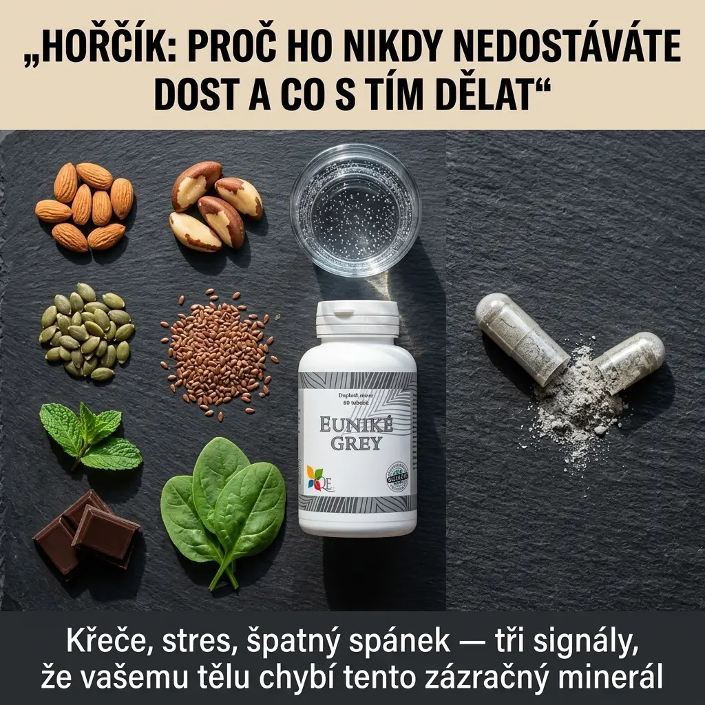 Hořčík Euniké Grey – Zázračný minerál pro zdraví a krásu