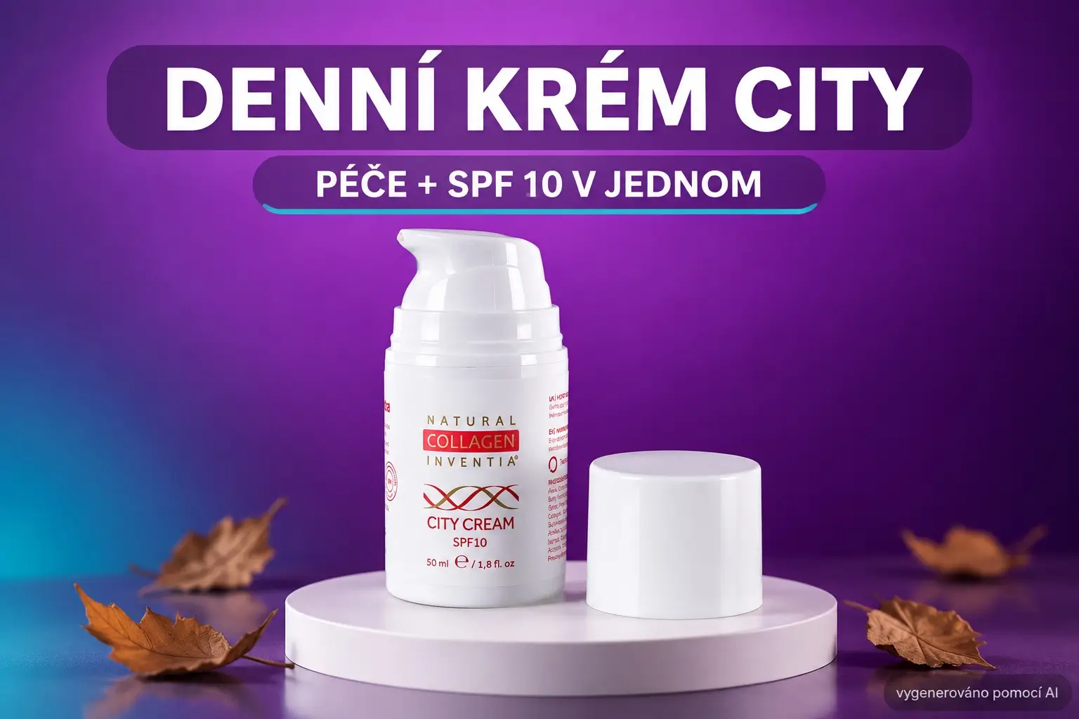 Denní krém CITY se SPF 10: podzimní pojistka pro pleť, na kterou se zapomíná
