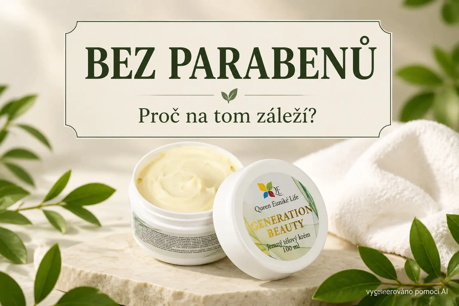 Bez parabenů – ale víte proč? Co to znamená pro vaši pokožku?
