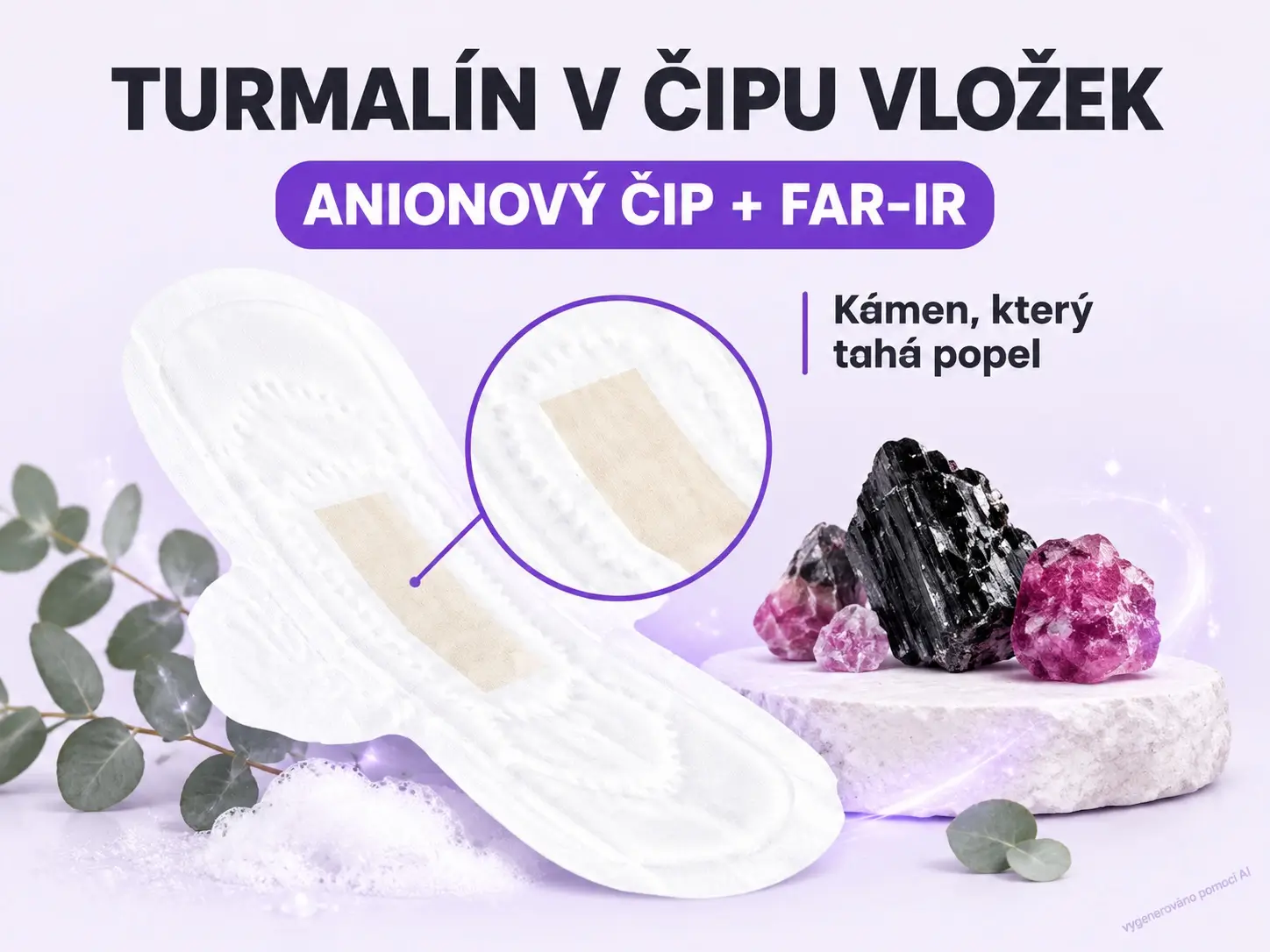 Jak se turmalín dostal do anionových vložek Gentle Day?