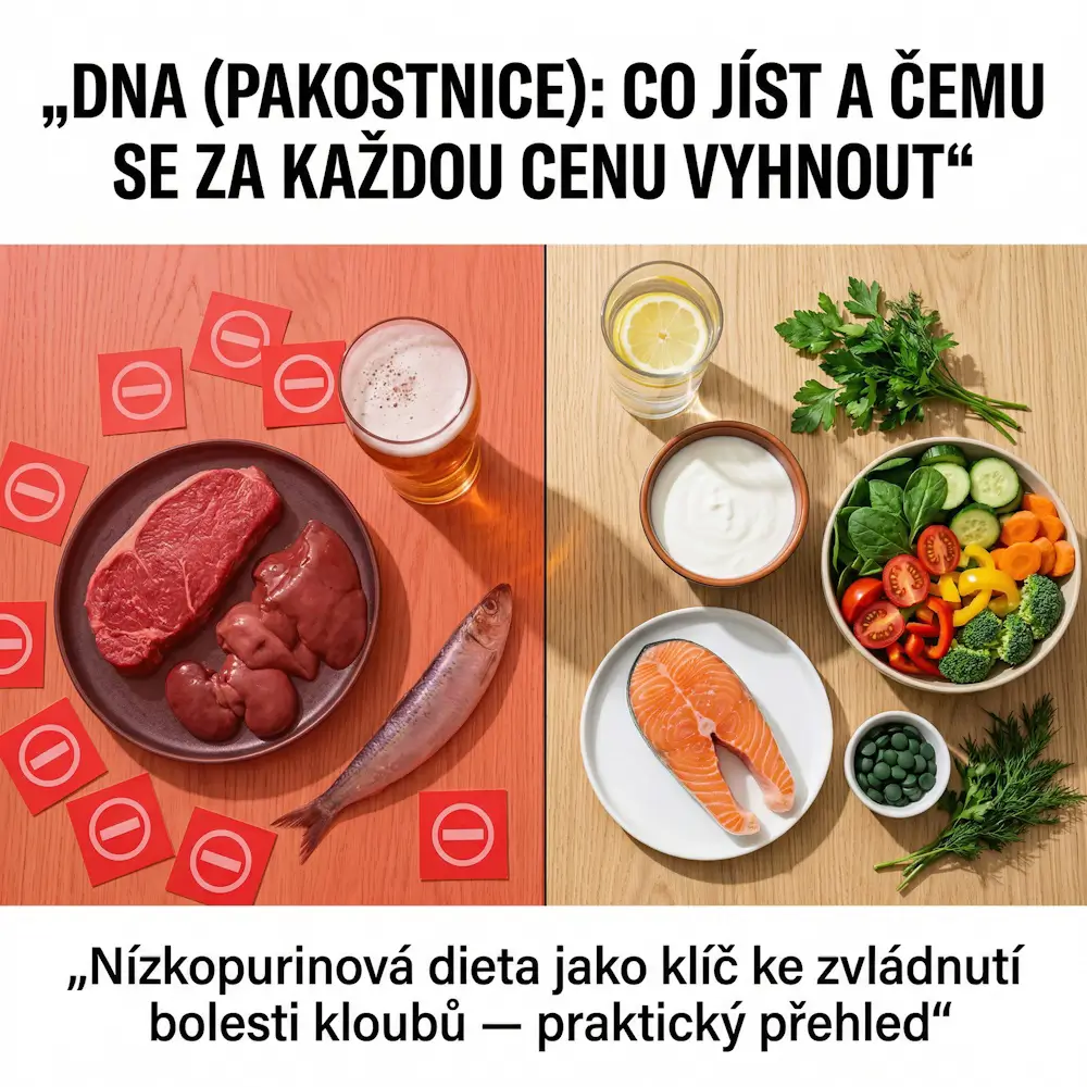 Onemocnění DNOU = počítání purinů