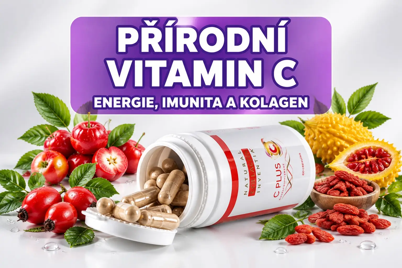 Přírodní levotočivý vitamin C Plus – doplněk stravy