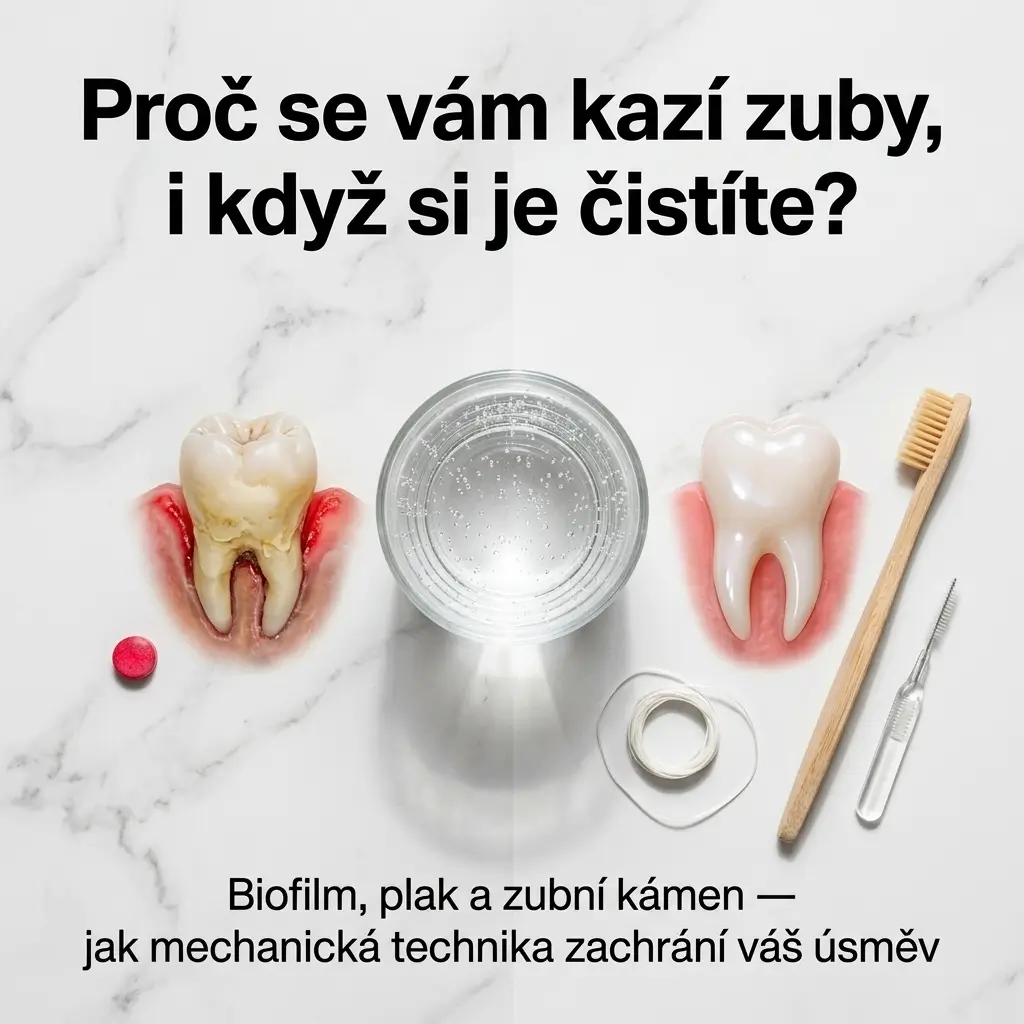 Proč se vám kazí zuby, i když si je čistíte?