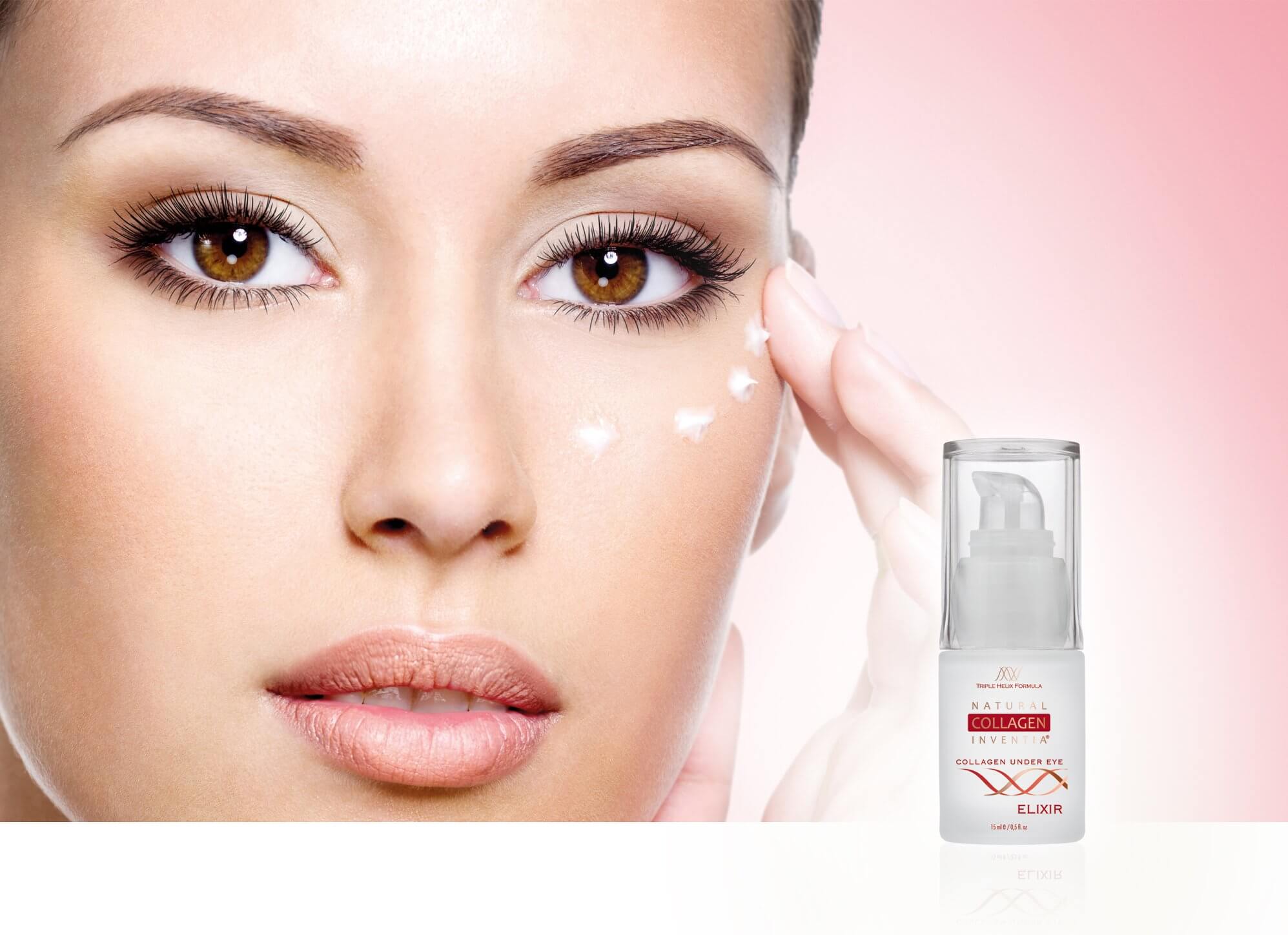 ELIXÍR pro OČNÍ OKOLÍ s živým kolagenem Inventia 15 ml proti vráskám