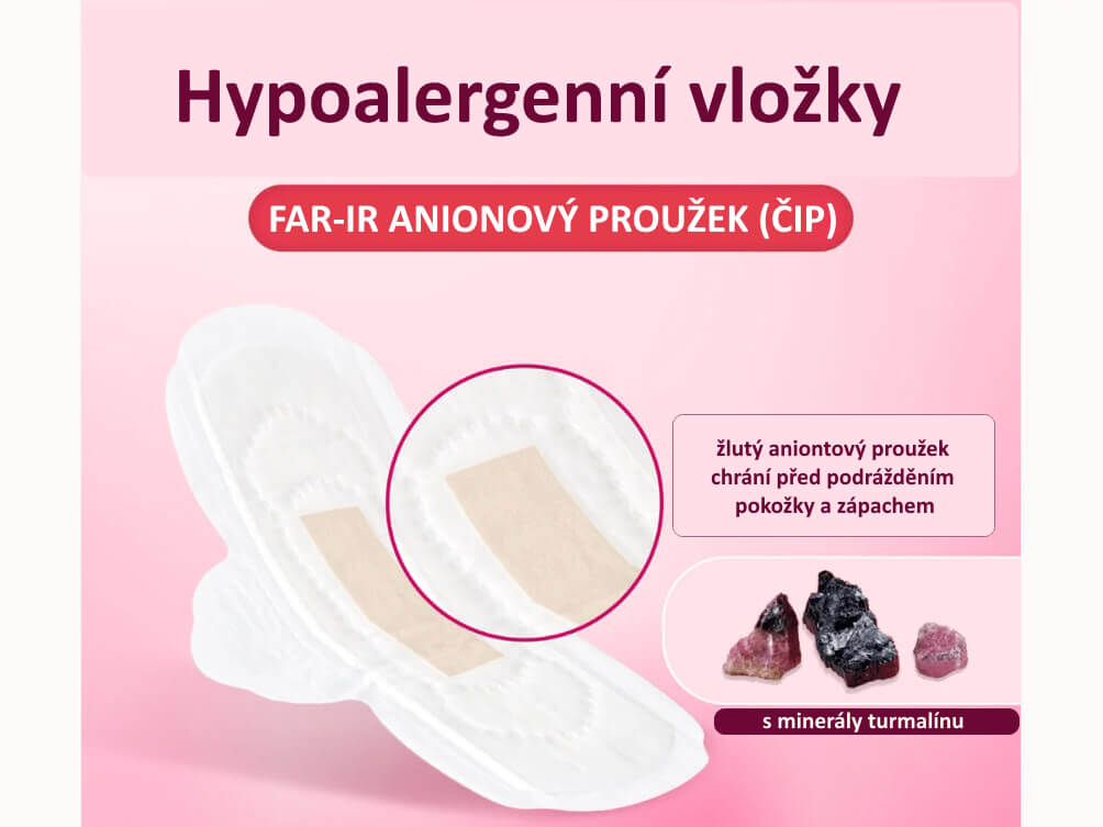 DENNÍ VLOŽKY antibakteriální s aniony GENTLE DAY | 10 ks v balení