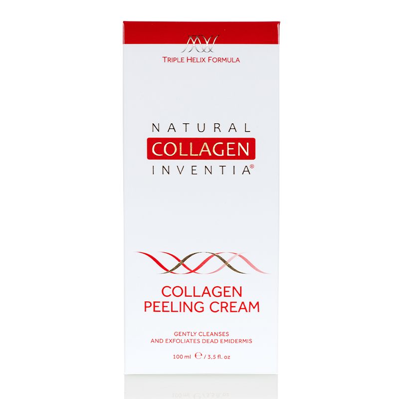 PLEŤOVÝ PEELING s živým kolagenem a minerály Inventia 100 ml
