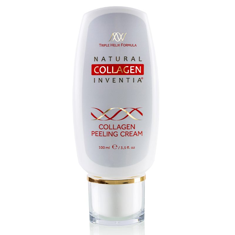 PLEŤOVÝ PEELING s živým kolagenem a minerály Inventia 100 ml