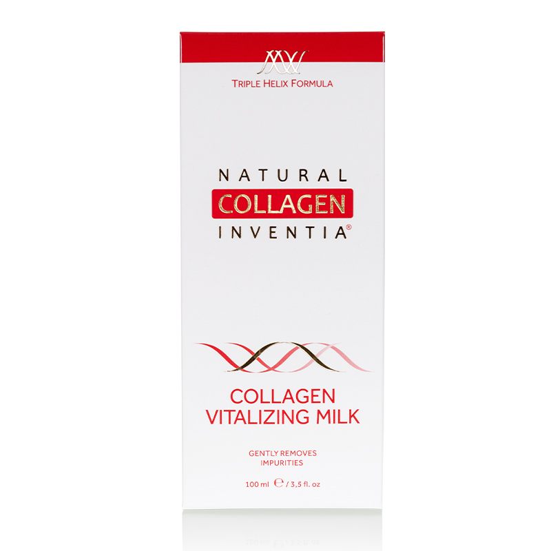 PLEŤOVÉ MLÉKO s živým kolagenem pro citlivou a náročnou pleť Inventia 100 ml