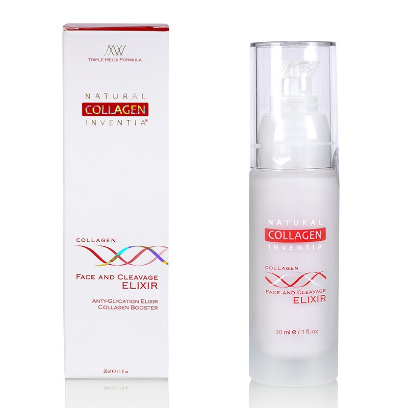 ELIXÍR pro TVÁŘ a DEKOLT s živým kolagenem Inventia 30 ml