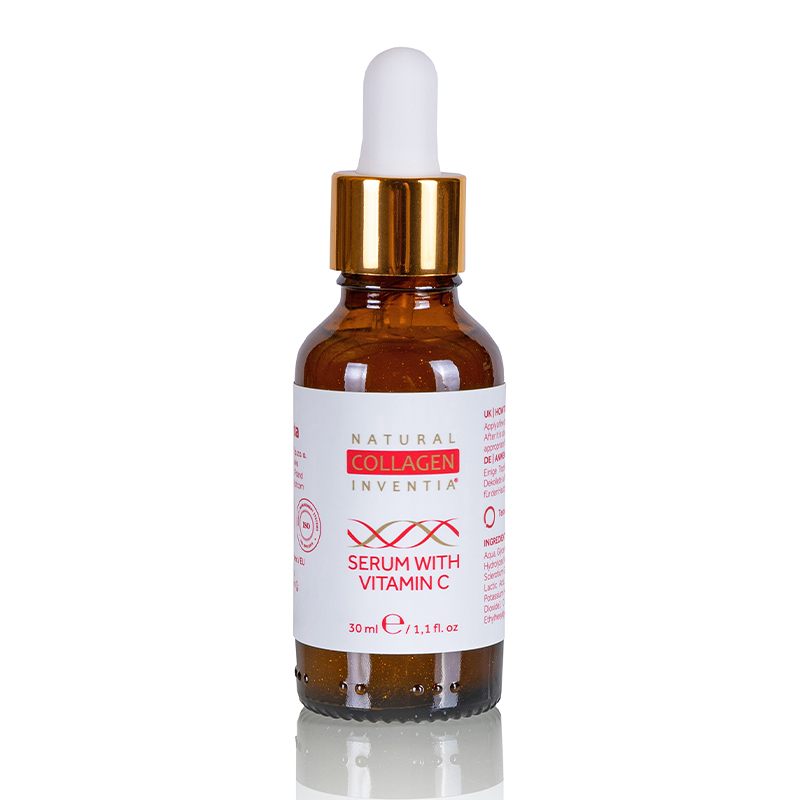 ROZJASŇUJÍCÍ SÉRUM s vitaminem C a živým kolagenem 30 ml pro rozjasnění a zpevnění pleti