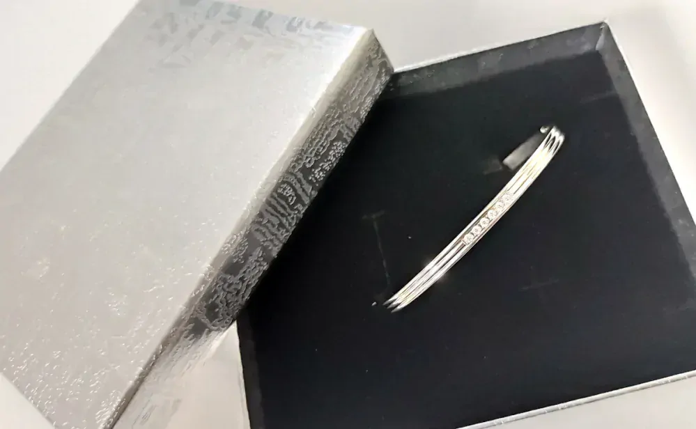 Náramek z chirurgické oceli ELIZABETH N26 + krabička