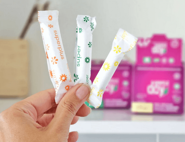 TAMPÓNY z BIO bavlny Gentle Day REGULAR | pro normální menstruaci | 18 ks v balení