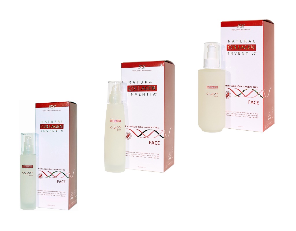 ŽIVÝ KOLAGEN na obličej Inventia FACE - 50 | 100 | 200 ml