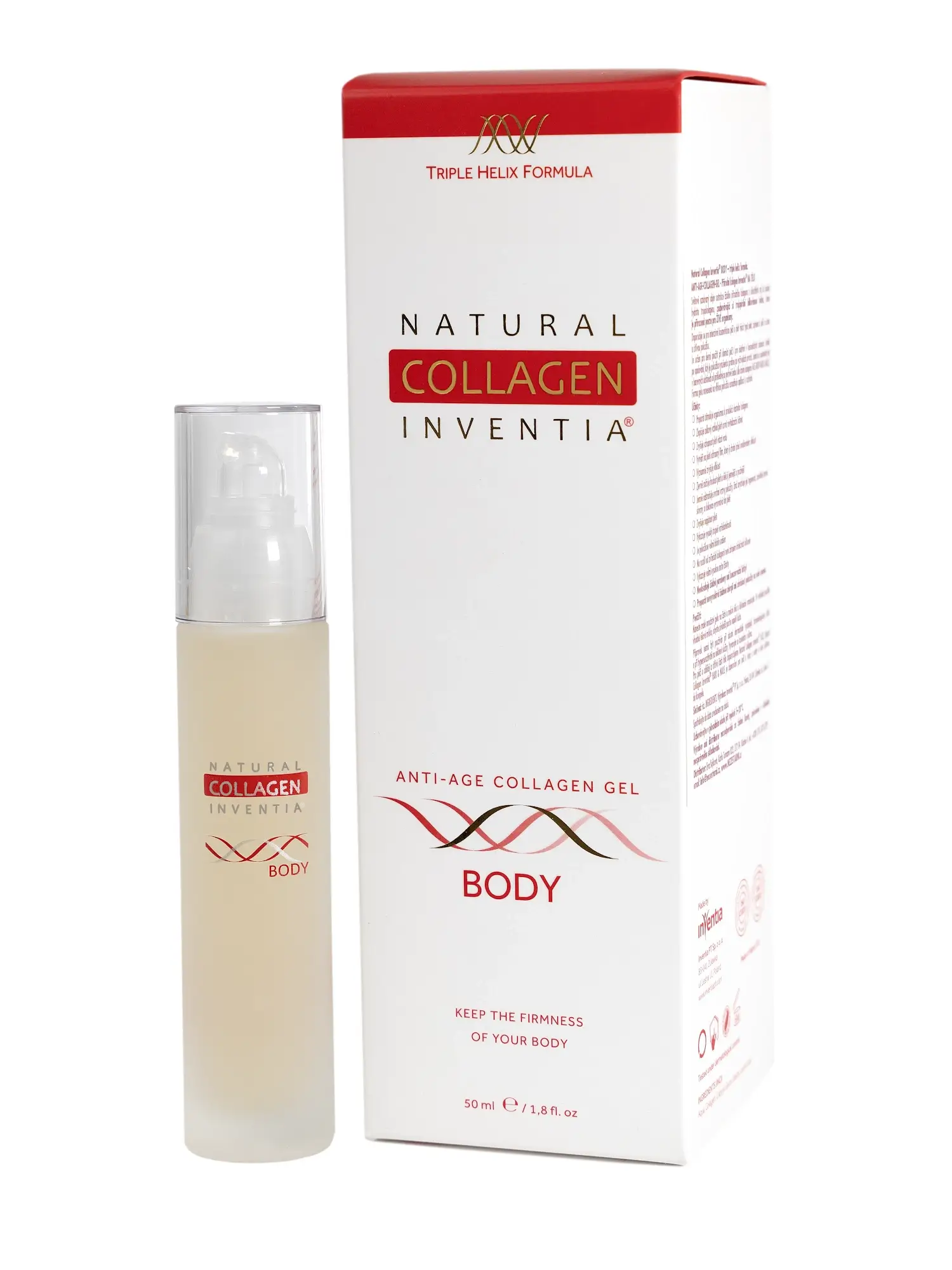 ŽIVÝ KOLAGEN na tělo Inventia BODY | 50 ml