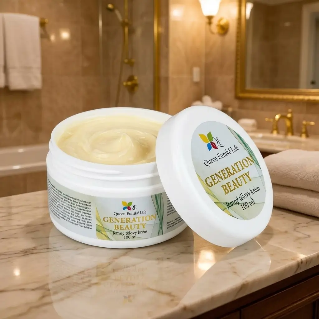 KRÉM zpevňující s vyšším obsahem koenzymu Q10 od českého výrobce Queen Euniké Generation Beauty 100 ml
