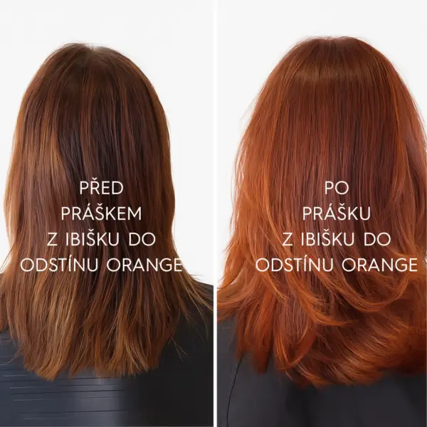 BARVA NA VLASY přírodní henna IBIŠEK Voono - intenzivní červený pigment pro zářivé odstíny vlasů | 100 g