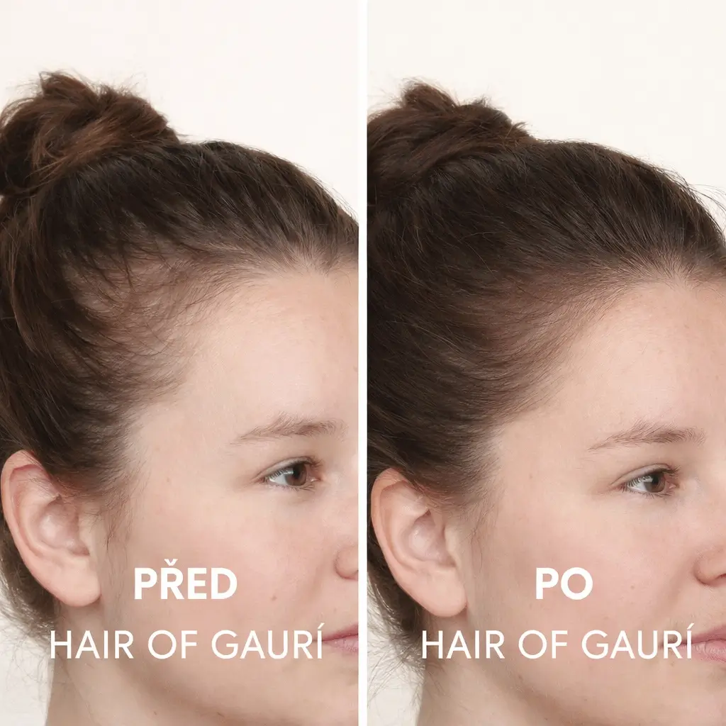 MASKA NA VLASY přírodní HAIR OF GAURÍ Voono - bylinná Ájurvédská maska pro růst, sílu a lesk vlasů | 100 g