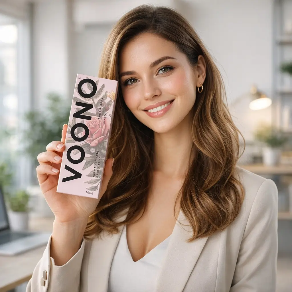 MASKA NA VLASY přírodní HAIR OF GAURÍ Voono - bylinná Ájurvédská maska pro růst, sílu a lesk vlasů | 100 g