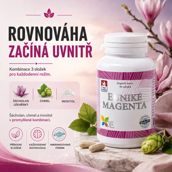 EUNIKÉ MAGENTA - přírodní antidepresivum z magnólie 90 tobolek