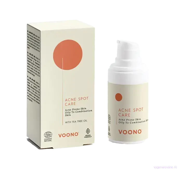 SÉRUM na AKNÉ | Tea tree | Kyselina salicylová | Aktivní uhlí | Voono | 15 ml