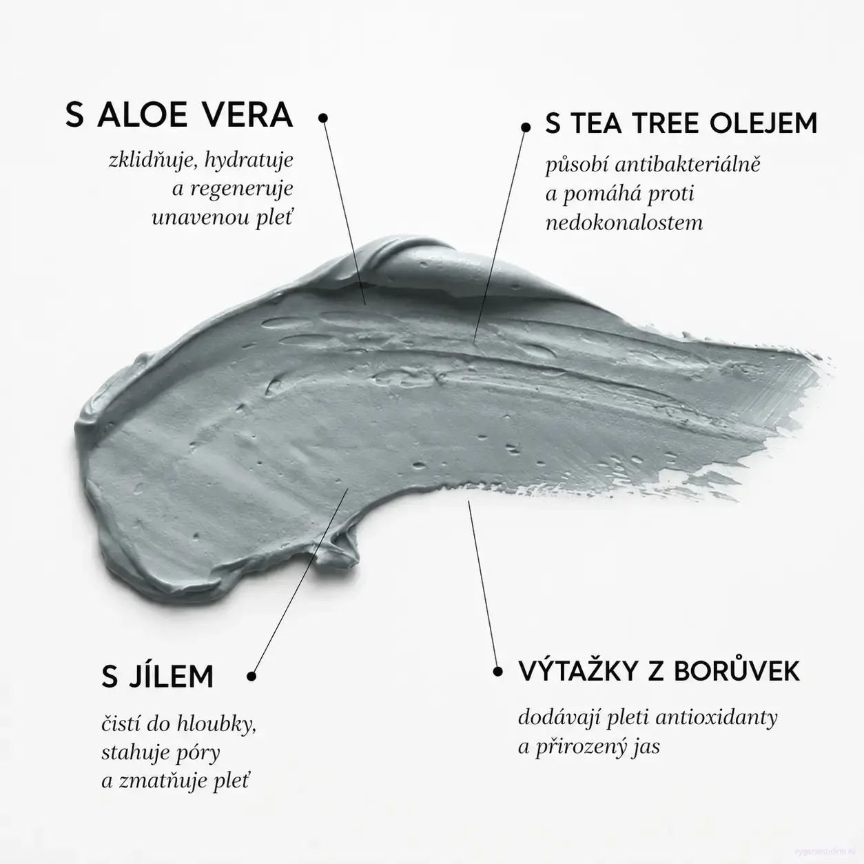 SÉRUM na AKNÉ | Tea tree | Kyselina salicylová | Aktivní uhlí | Voono | 15 ml