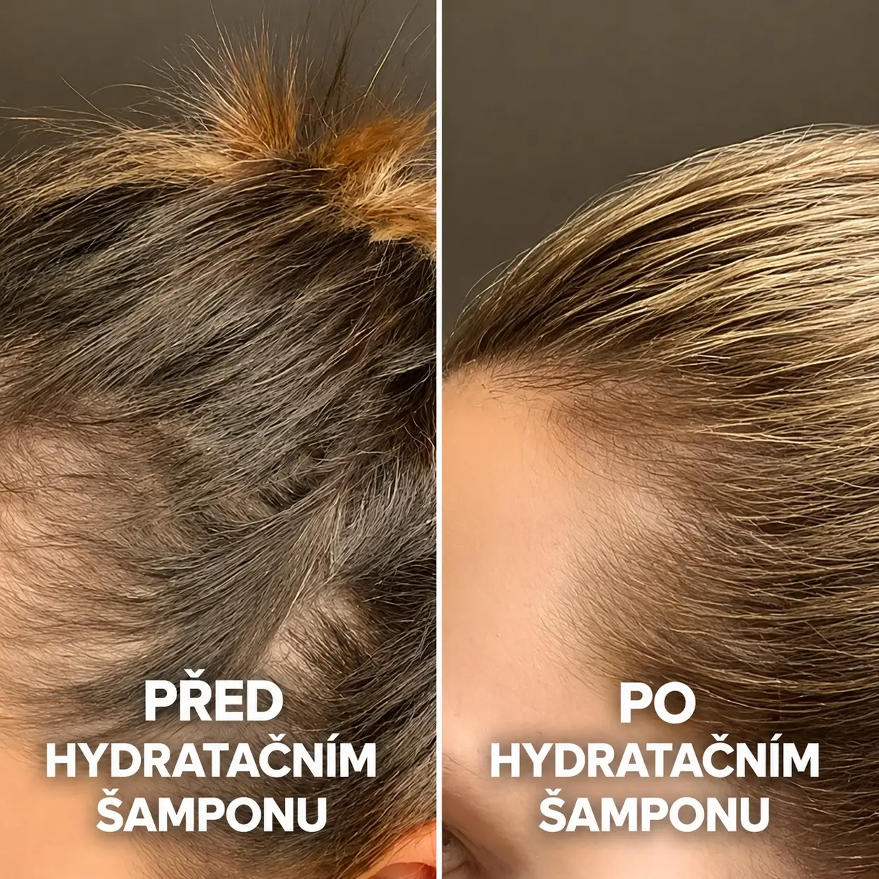 ŠAMPON pro POŠKOZENÉ a SUCHÉ vlasy | hydratační | přírodní | Voono | 250 ml | 750 ml