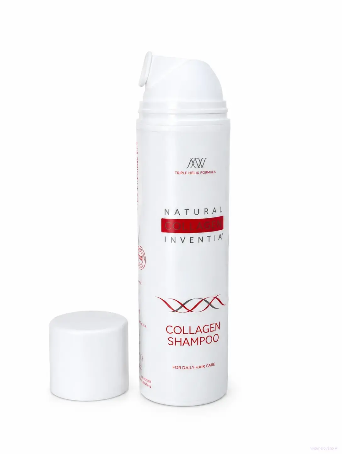 ŠAMPON s živým tropokolagenem | regeneruje a posiluje vlasy | Inventia | 200 ml
